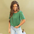 Speckled Tee - Green