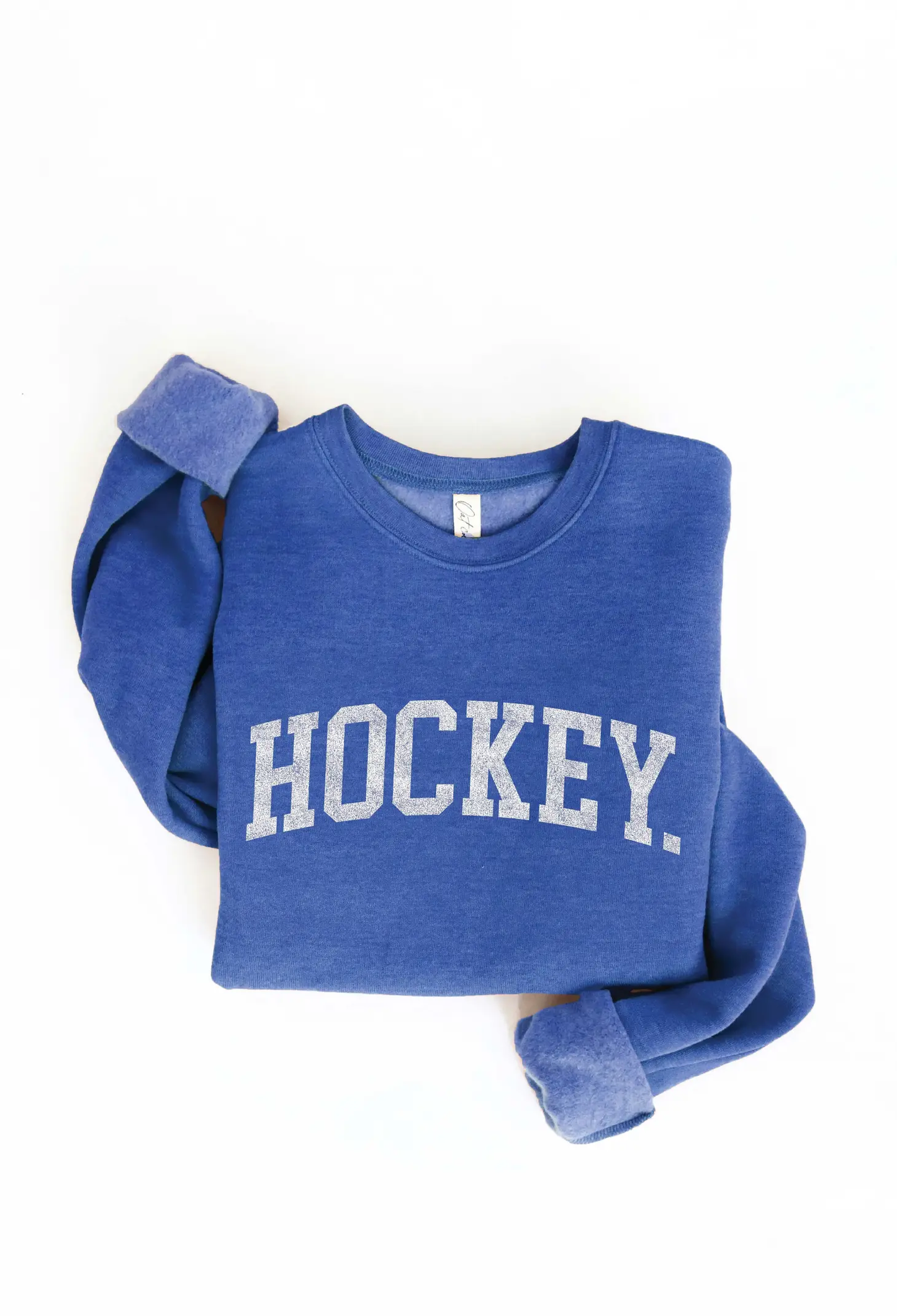 HOCKEY - Graphic Sweatshirt - Heather Royal