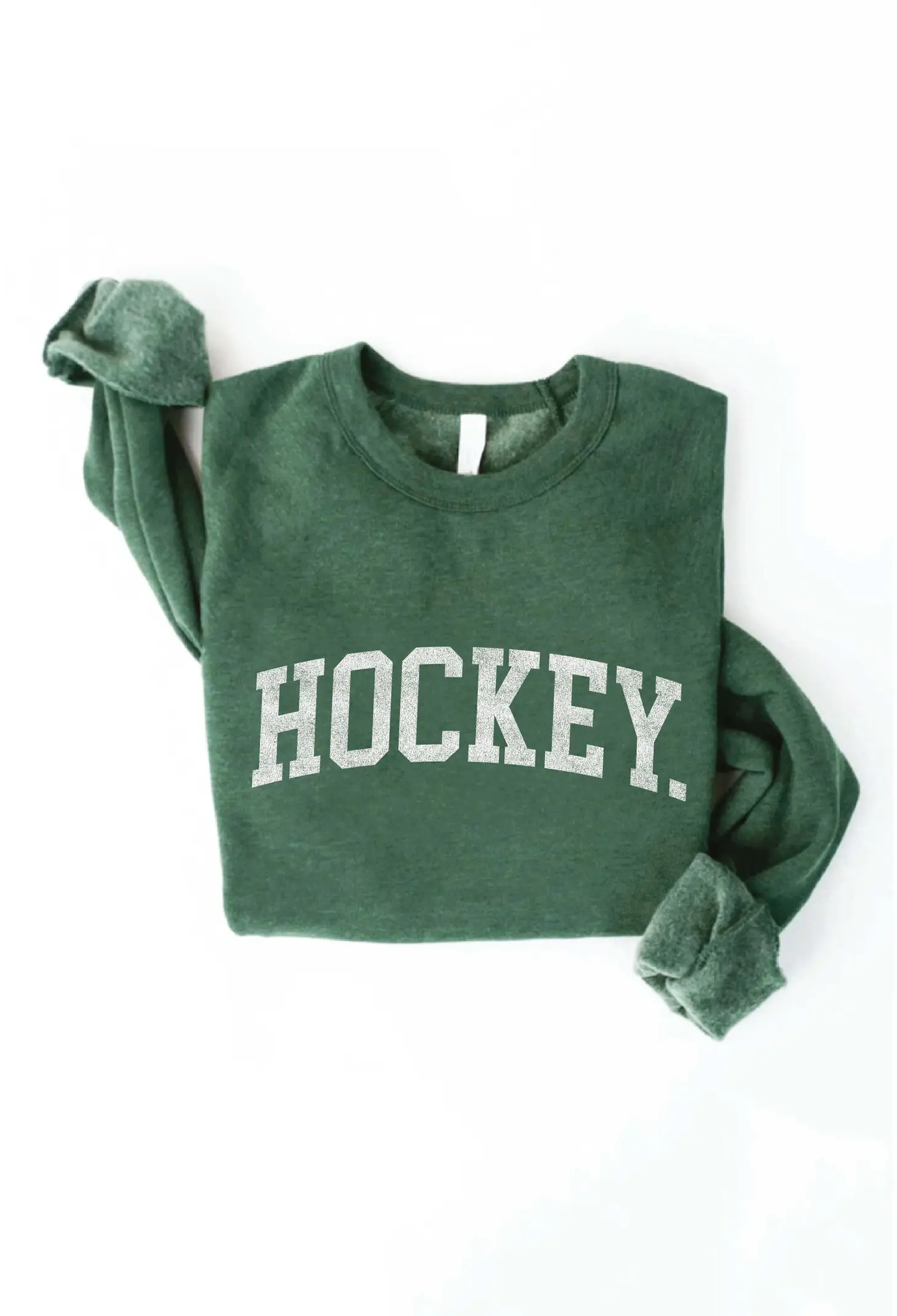 HOCKEY - Graphic Sweatshirt - Heather Forest